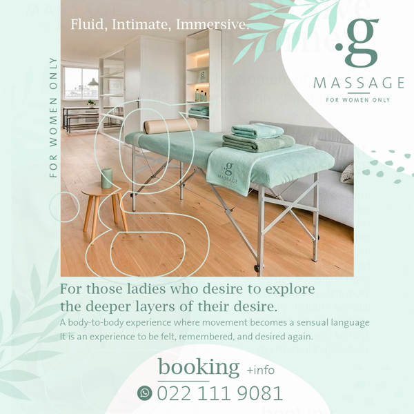 *G MASSAGE for women only
